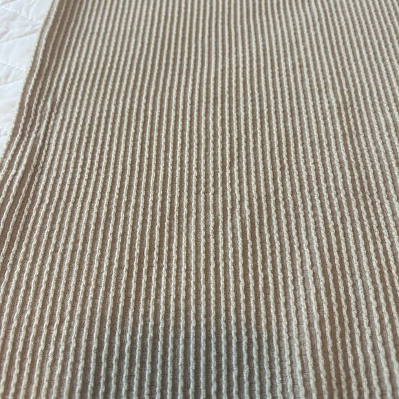 NWT: Tres Bien Oatmeal Corded Gauze Dress Sz: Small - Picture 2 of 11